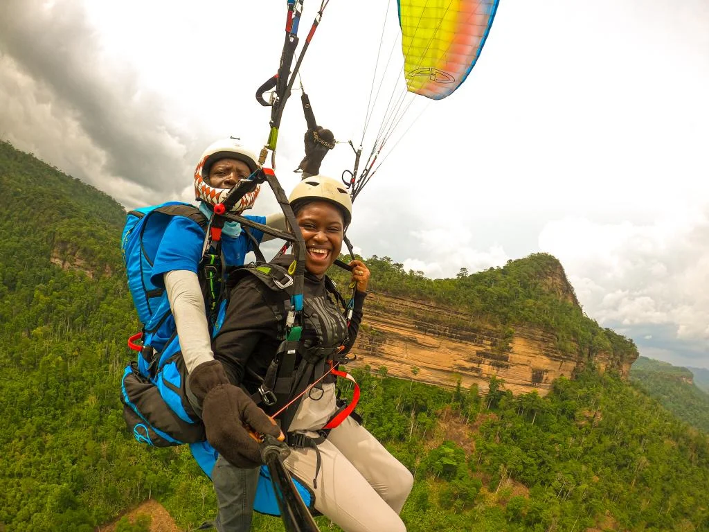 Soar the Skies: Paragliding in Kwahu